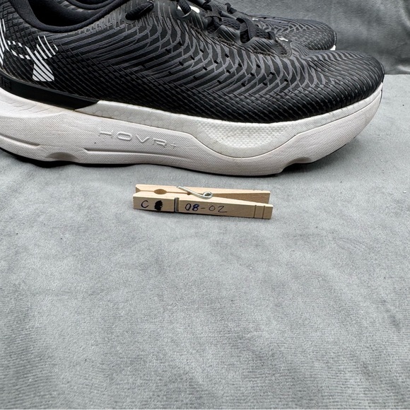 Under Armour HOVR Infinite Pro Men’s 11 Black White Running Shoes Athletic - Picture 14 of 14